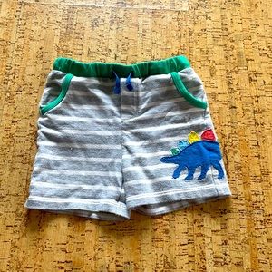 Baby Boden dinosaur shorts